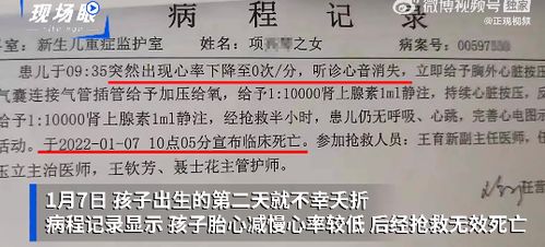 新生儿夭折其父质疑胎心记录造假